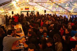 Ecran libre au local Friture