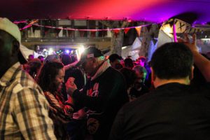 Projection Saravah ©Josselyn Solorzano