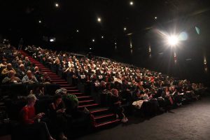 Projection Samuel et la lumière ©Josselyn Solorzano