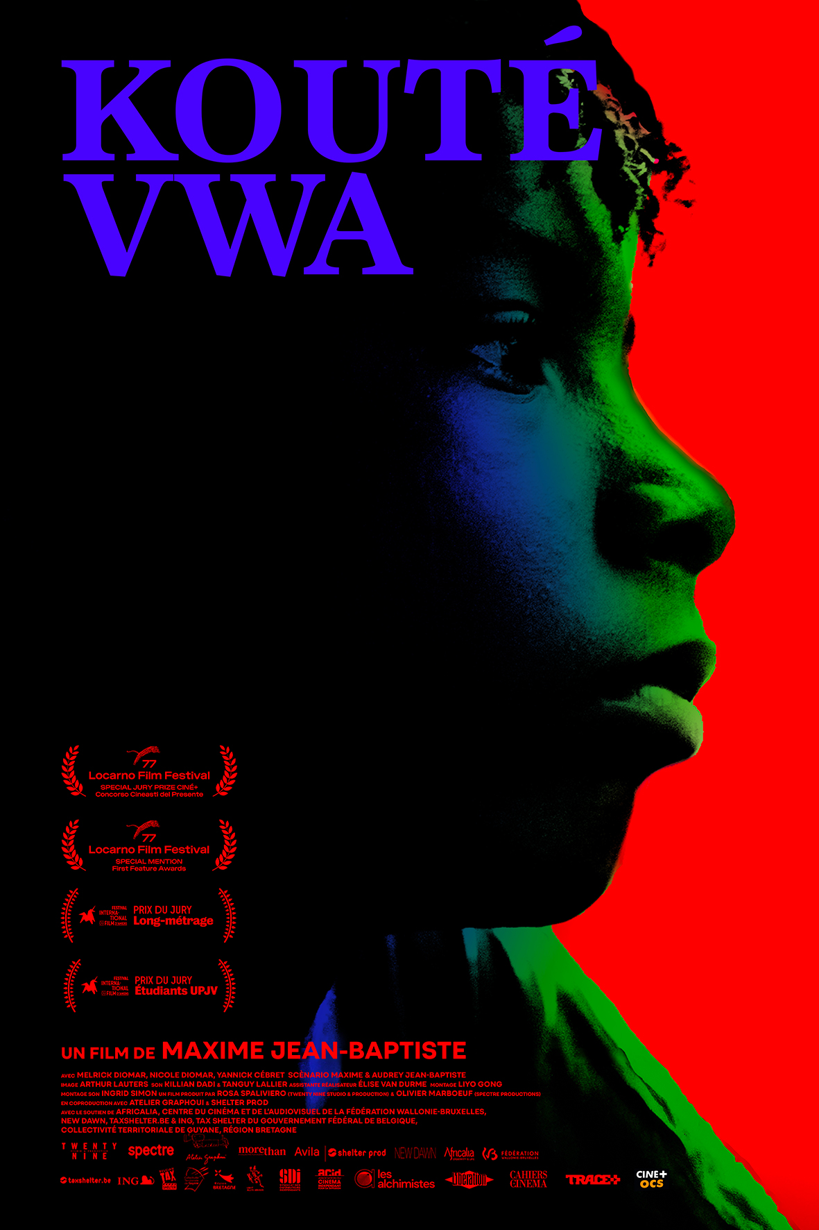 Affiche du film Kouté Vwa de Maxime Jean-Baptiste